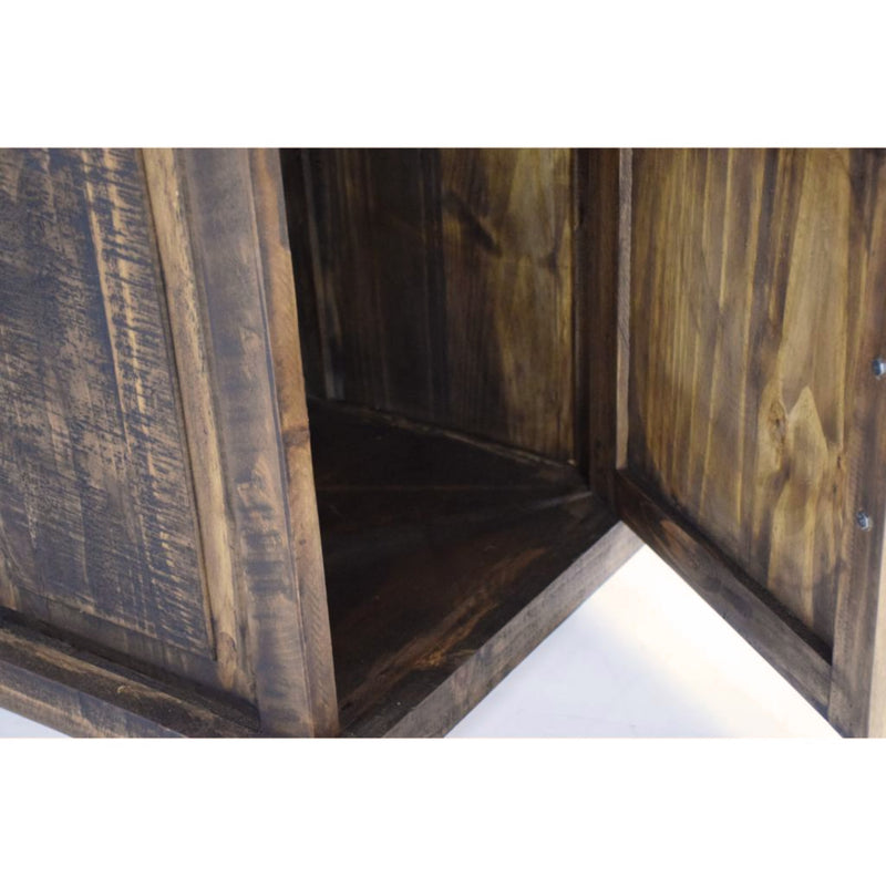 Dark Distressed Bonanza One Door Stand