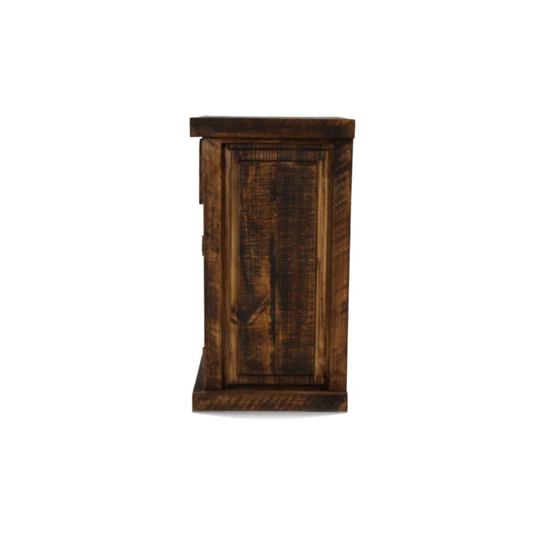 Dark Distressed Bonanza One Door Stand