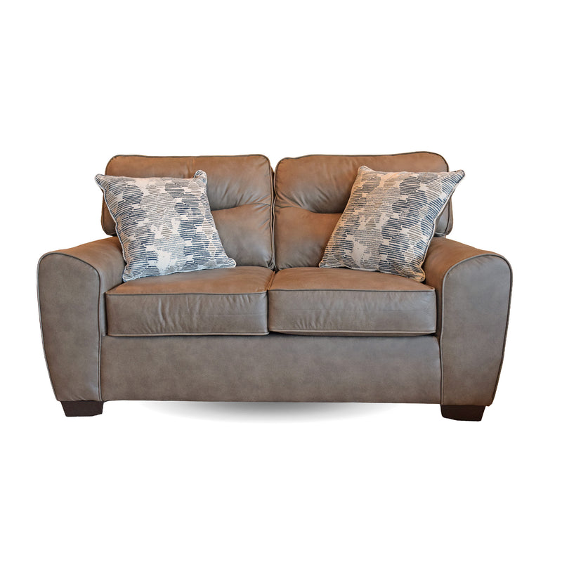 Renzo Brown Loveseat