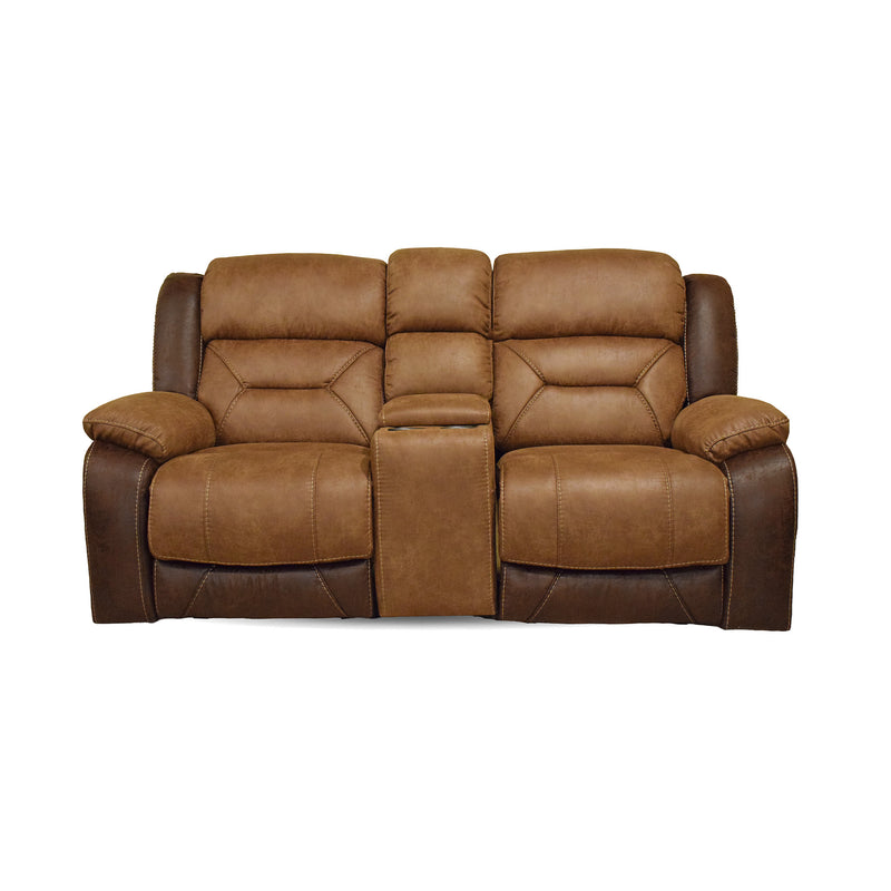 Bonanza Reclining Console Loveseat