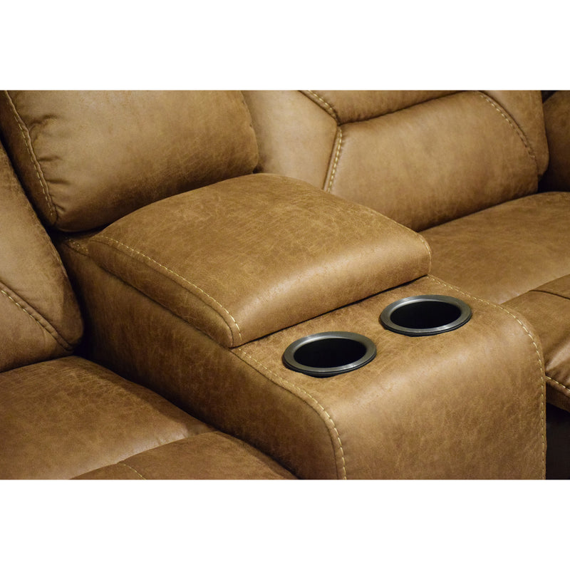 Bonanza Reclining Console Loveseat