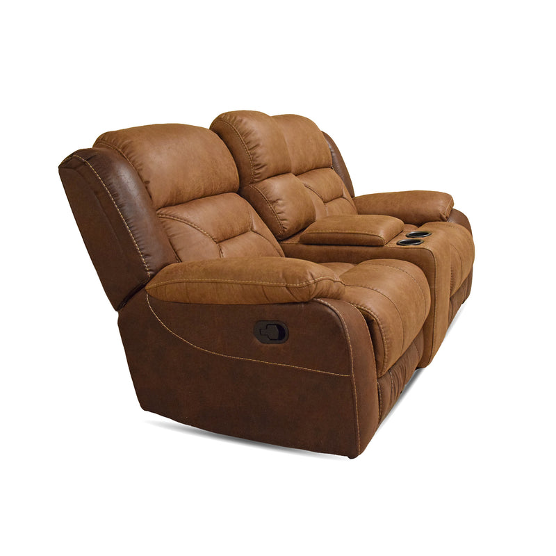 Bonanza Reclining Console Loveseat