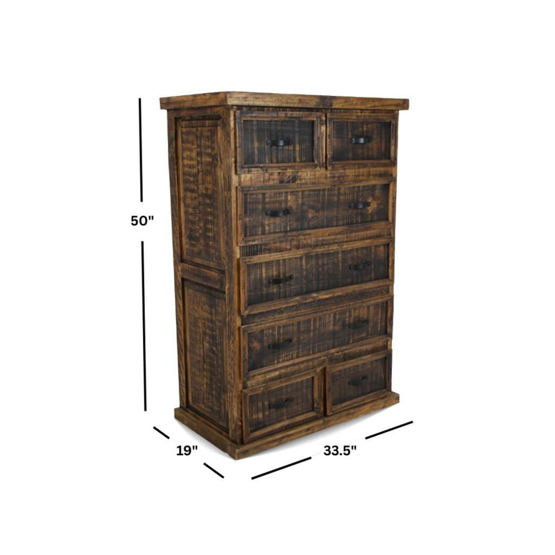 Dark Distressed Bonanza Chest