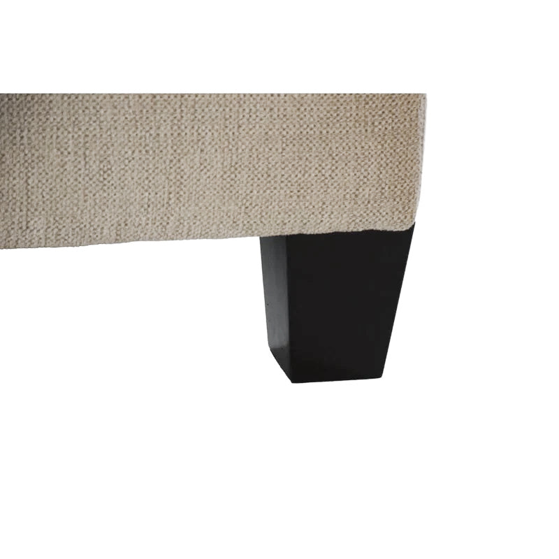 Venus Cream Ottoman