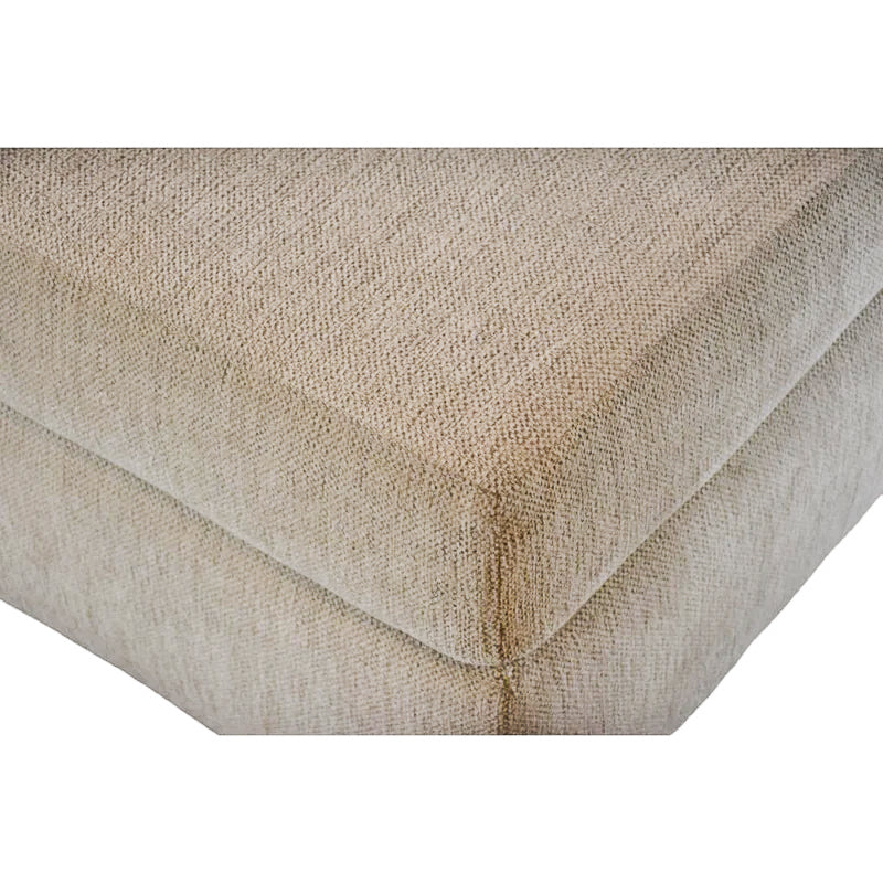 Venus Cream Ottoman