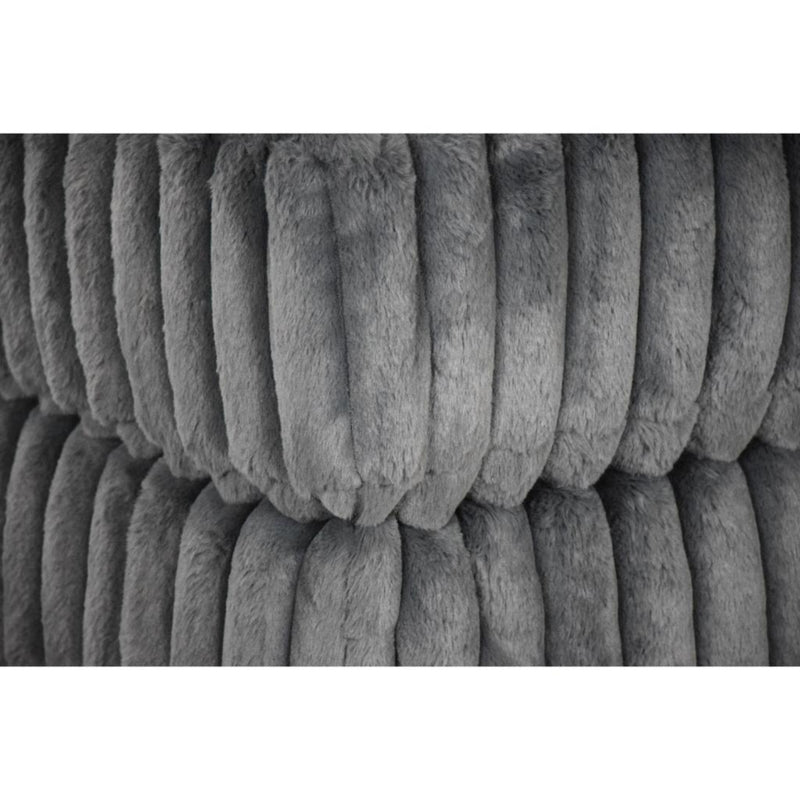 FREE Mondo Monster Gunmetal Ottoman with purchase of the Mondo Monster Gunmetal Sectional