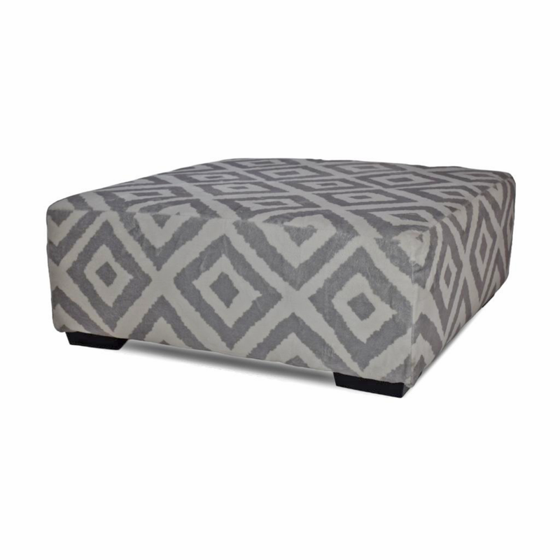 Mondo Tweed Ottoman