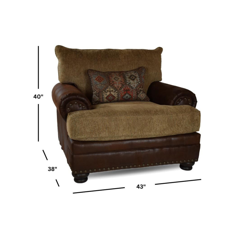 Yellowstone Chocolate Chair