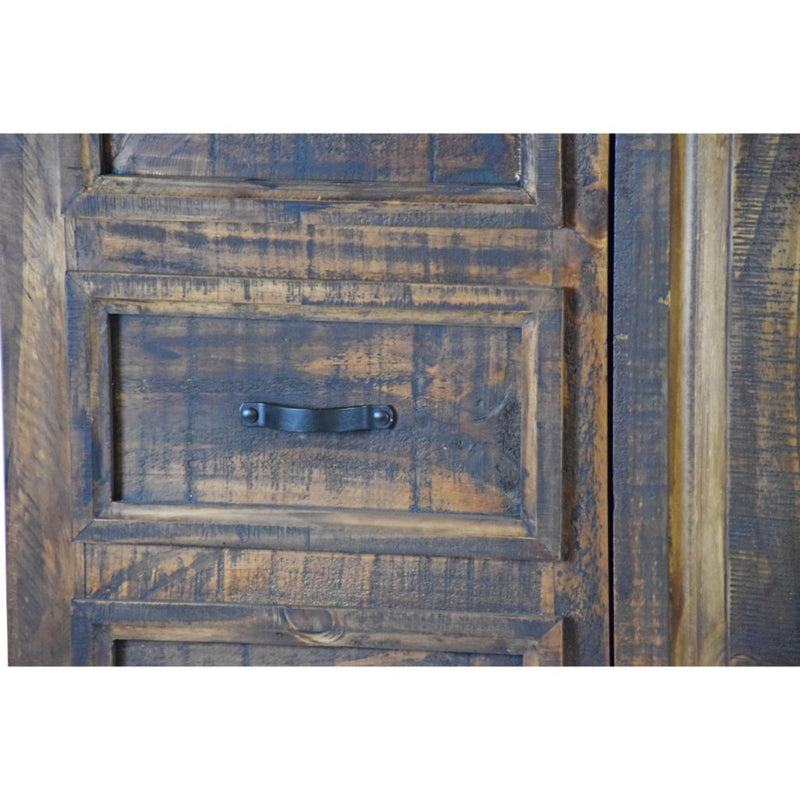 Dark Distressed Bonanza Dresser