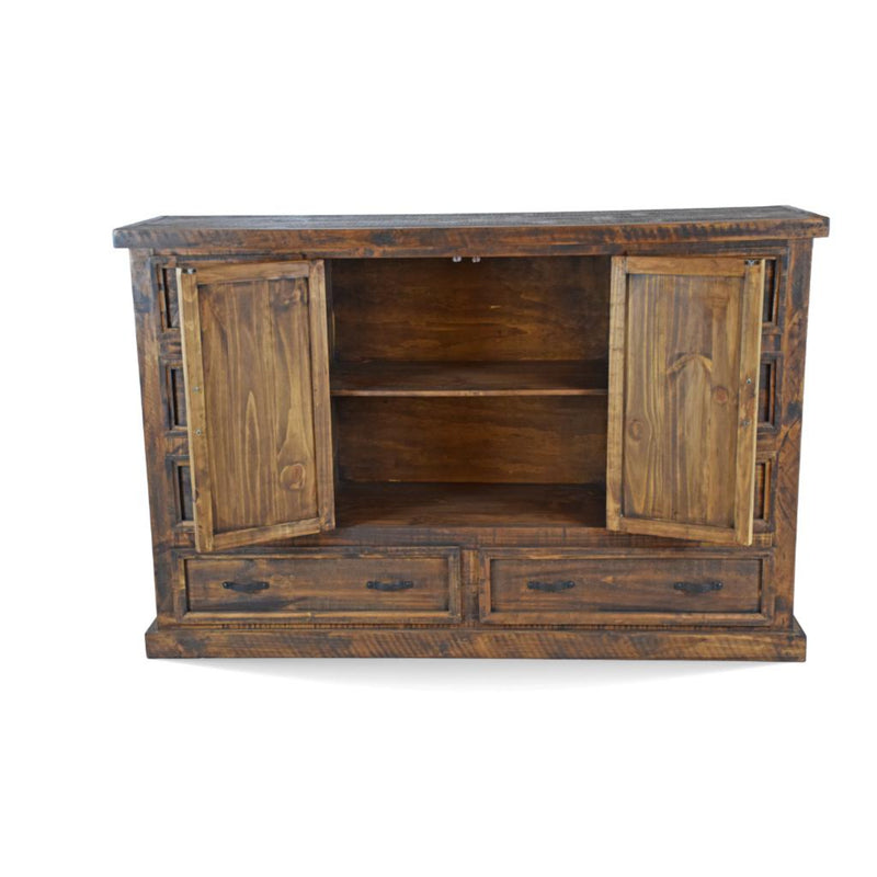Dark Distressed Bonanza Dresser