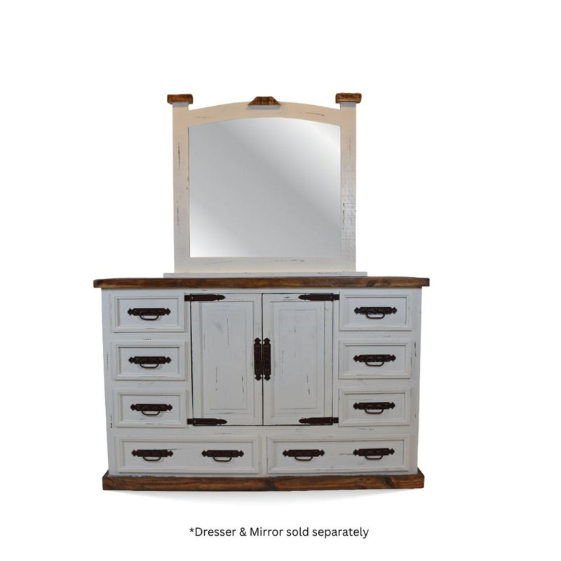 Antique White Mansion Dresser Only