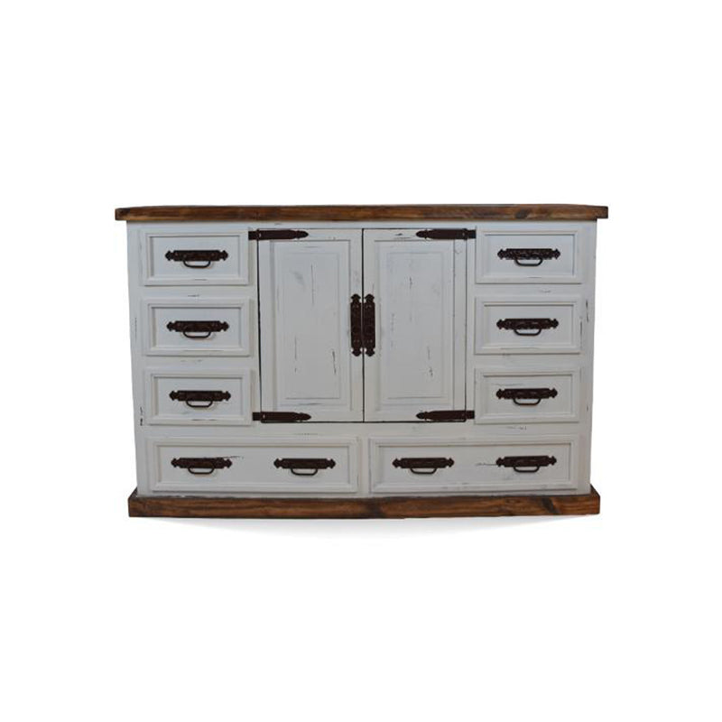 Antique White Mansion Dresser Only