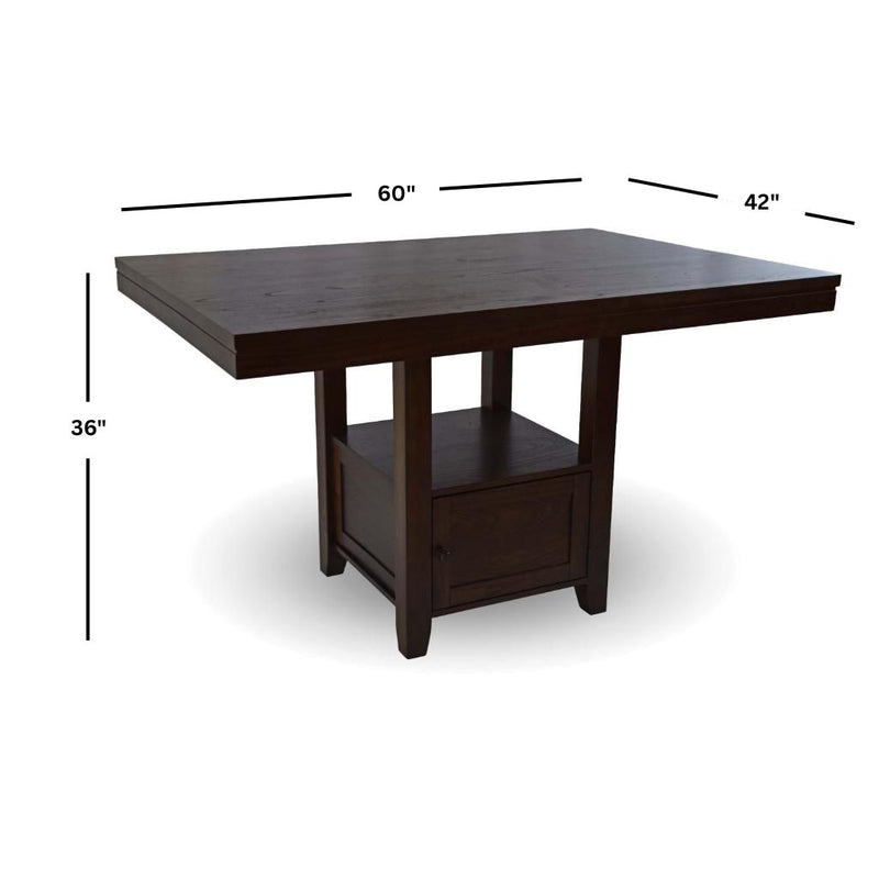 Yorktown Counter Table with Storage