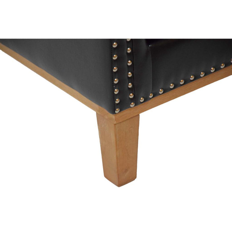 Augusta Phoenix Black Accent Chair