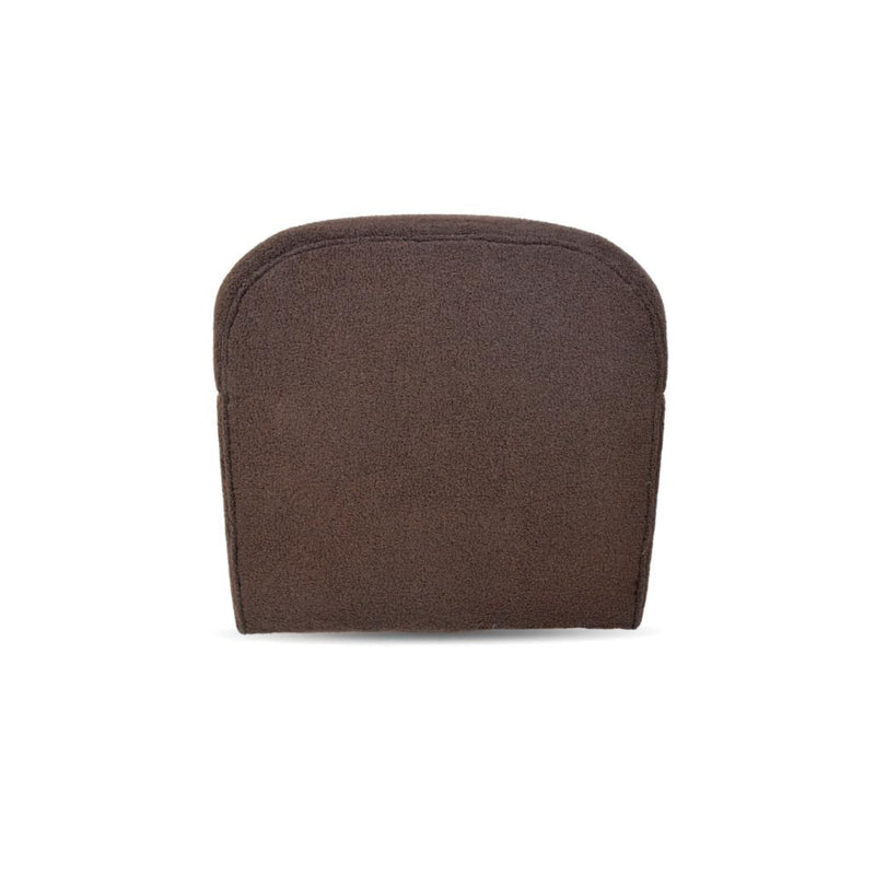 Benz Feather Chocolate Swivel Accent Chair