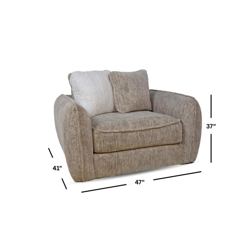 Bankside Chair & Half Parchment