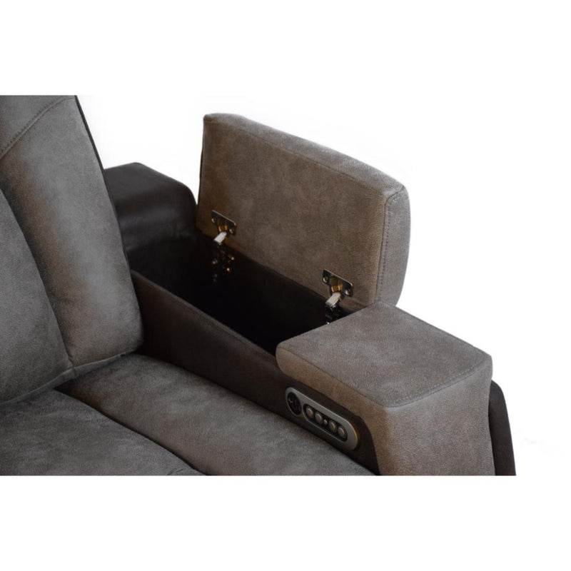 Motion Lantana Sofa with Dual Power Head and Footrest