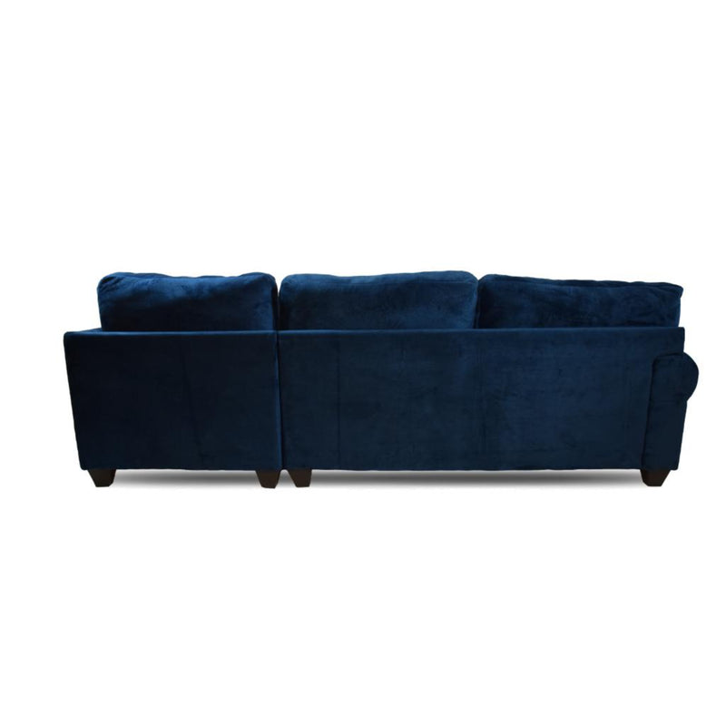 Groovy Navy Two Piece Sectional