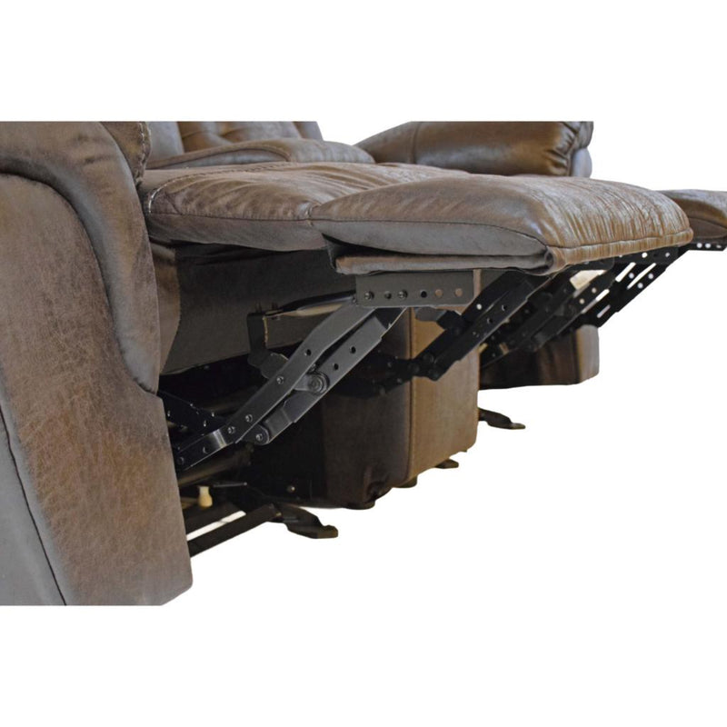 Houston Slate Loveseat with Console