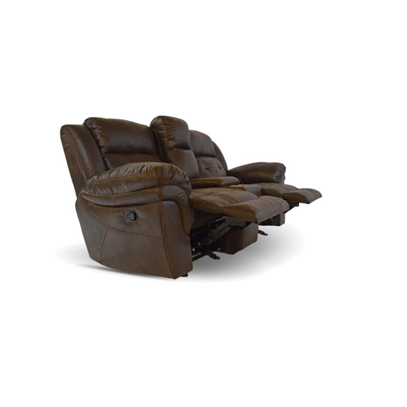 Houston Slate Loveseat with Console