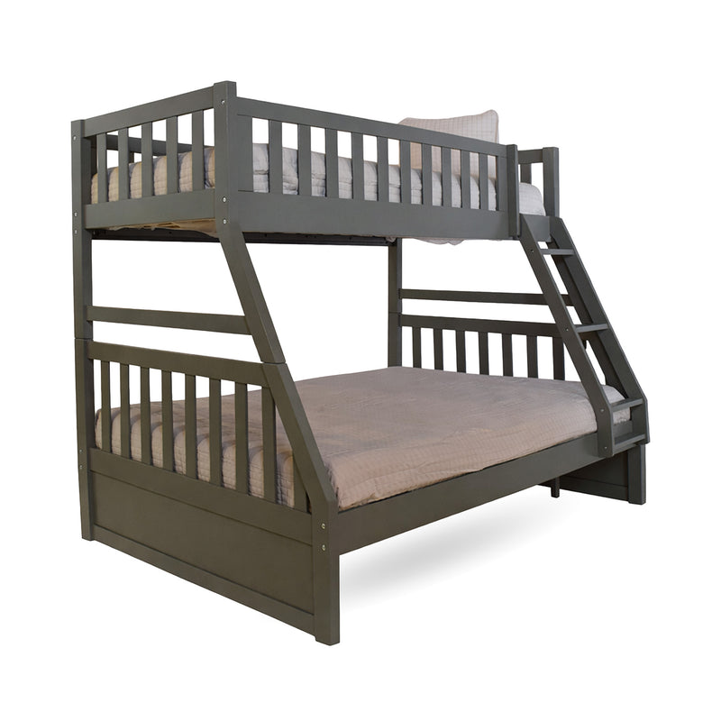 Milo Grey Twin/Full Bunk Bed
