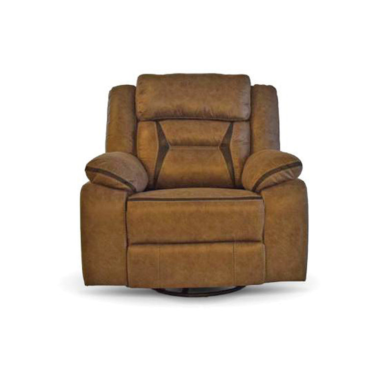 Acropolis Taupe Glider Swivel Recliner