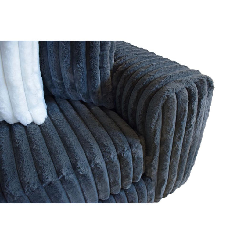 FREE Mondo Monster Gunmetal Ottoman with purchase of the Mondo Monster Gunmetal Sectional