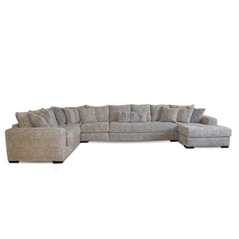 Galactic Parchment Four Piece Sectional