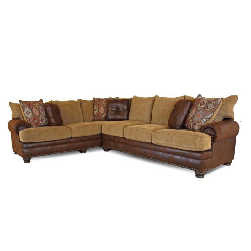 Yellowstone Chocolate Sectional