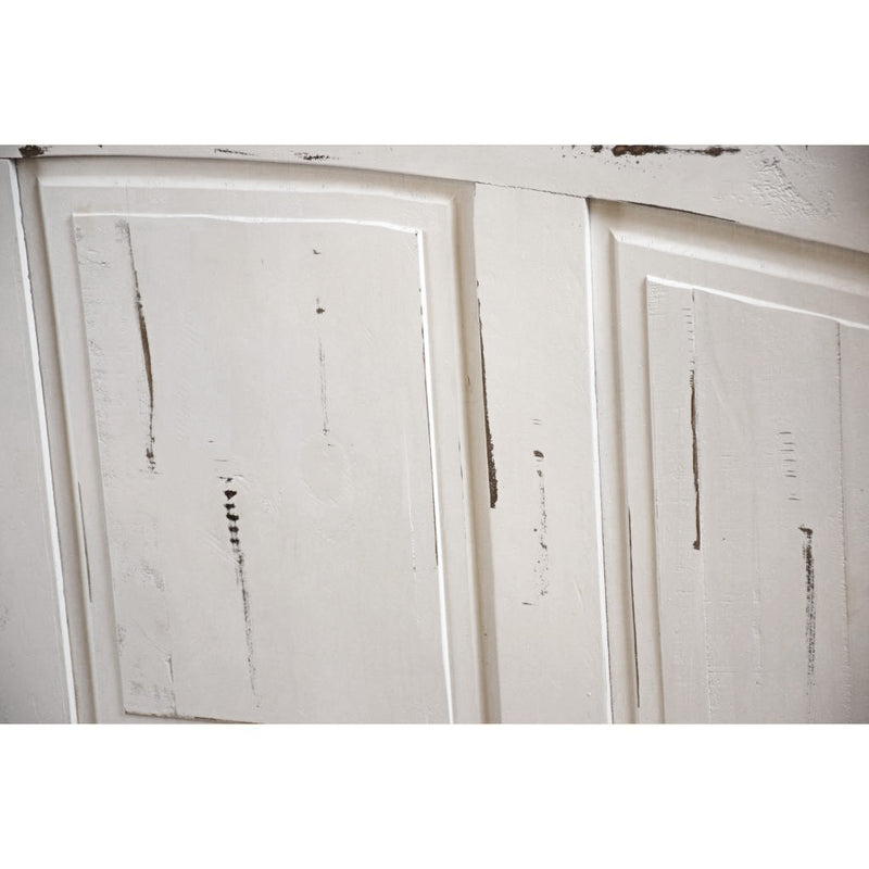 Antique White Mansion Queen Bed