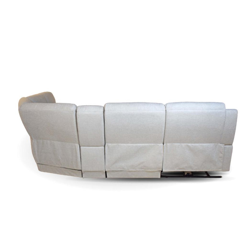 Hyde Park 6 Pc Power Reclining Sectional Cloud