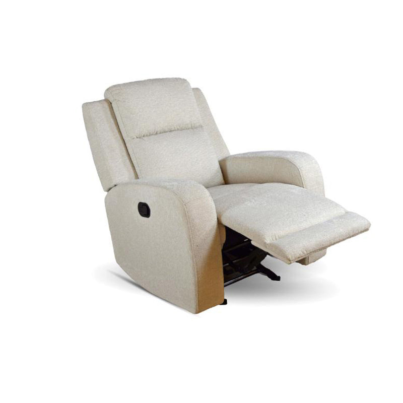 FREE Hyde Park Glider Recliner in Cloud with Purchase of Hyde Park 6 Pc Sectional in Cloud