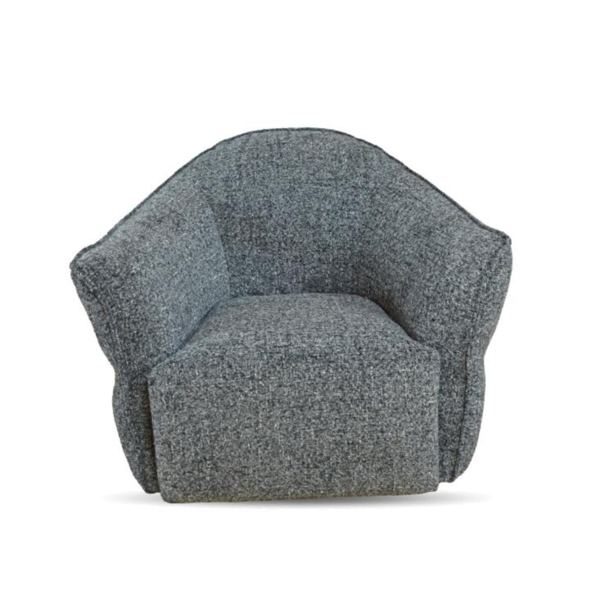 Rani Swivel Chair Granite — Cleo's Furniture