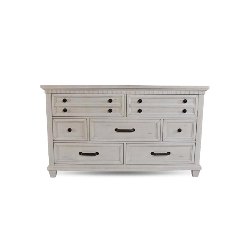 McCoy Antique White Dresser
