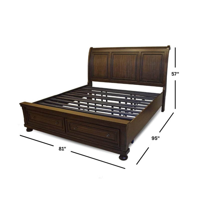 Lauren King Storage Bed