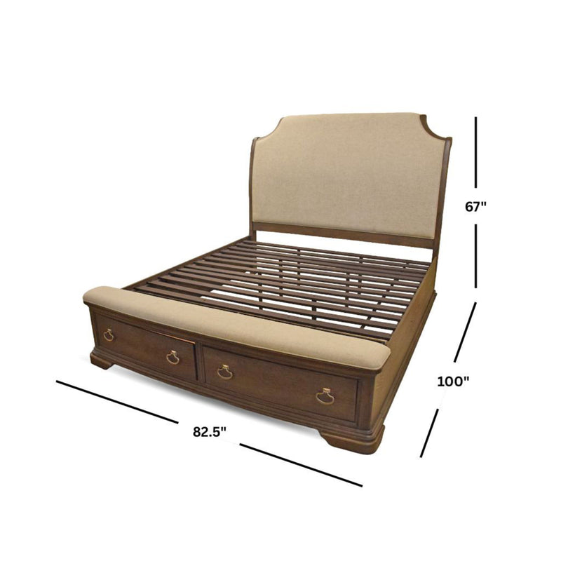 Caldwell King Storage Bed
