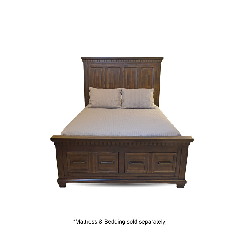 McCoy Charcoal King Storage Bed