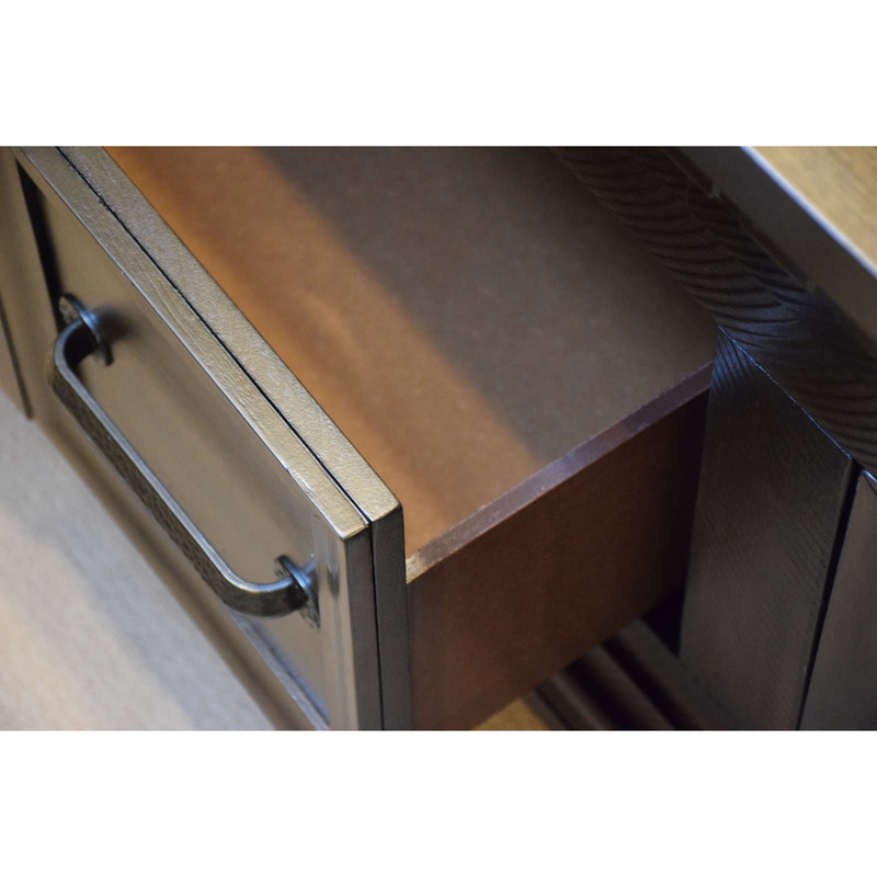 McCoy Charcoal King Storage Bed