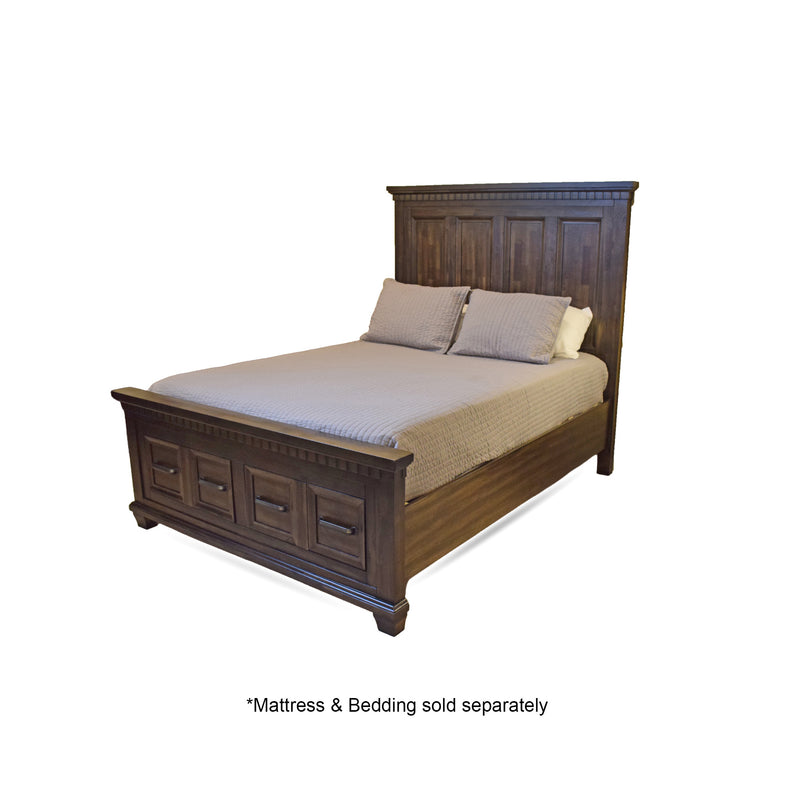 McCoy Charcoal Queen Storage Bed