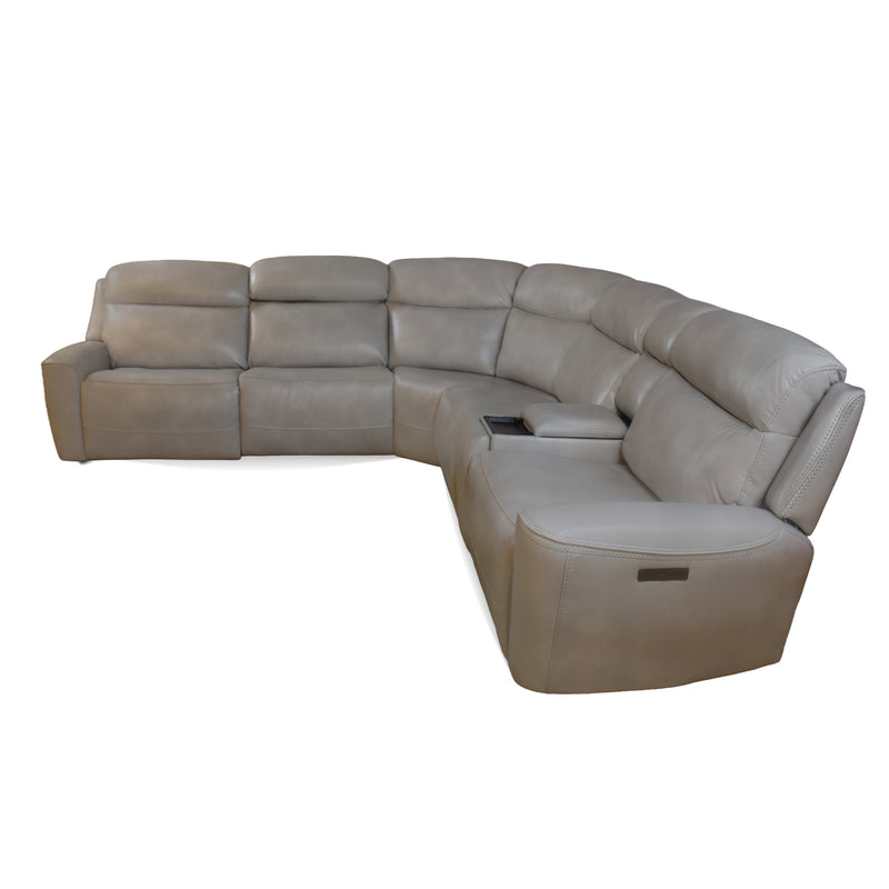 Bolero Fog Zero Gravity 6PC Power Reclining Sectional