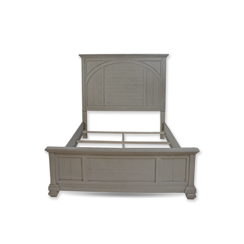 Farrin Grey King Panel Bed