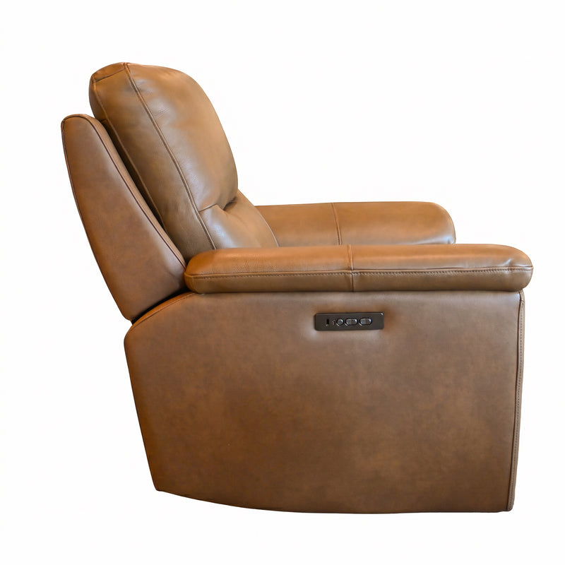 Genova Earth Leather Power Recliner