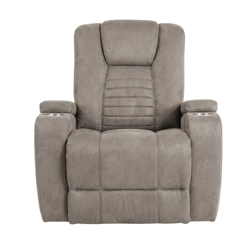 Vienna Taupe Rocking Recliner
