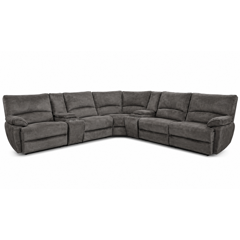 Polo Club 7Pc Power Sectional