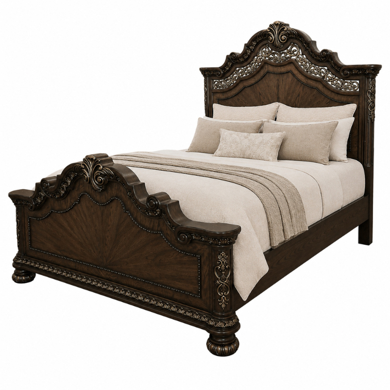 Lydia Queen Panel Bed