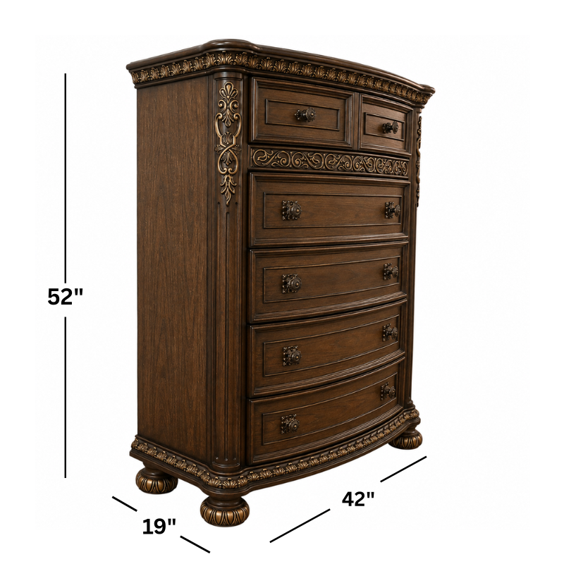 Lydia Chest w/ Full Extension Drawer Glides