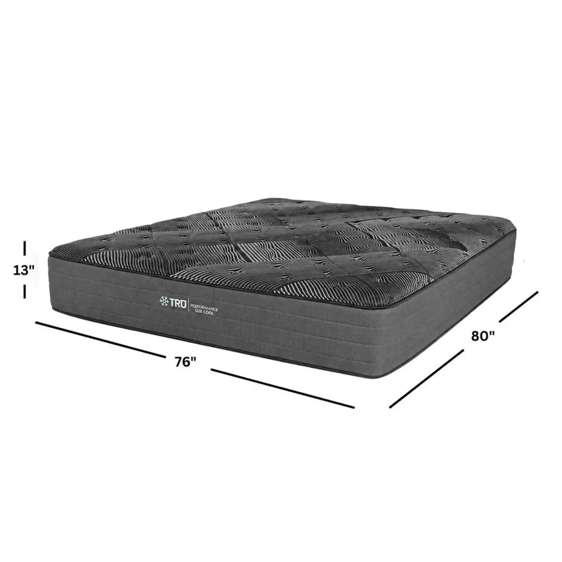 FREE Beauty Rest Adjustable Bed Base w/ Purchase of Plush or Firm King TRU Black Mattress