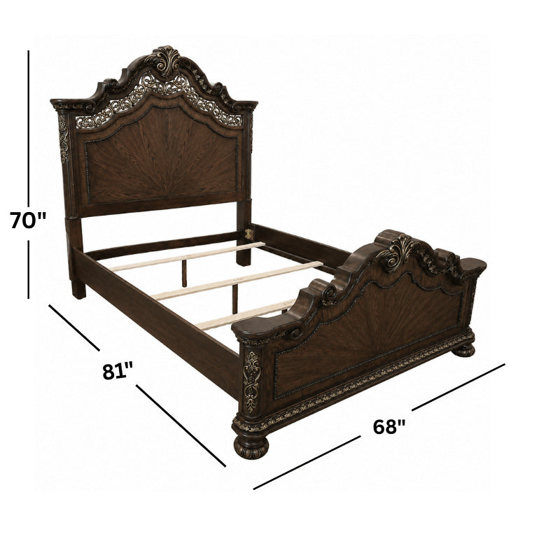 Lydia Queen Panel Bed