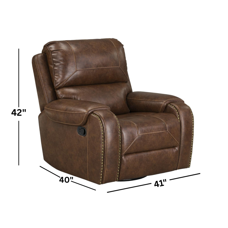 Winslow Brown Glider Recliner