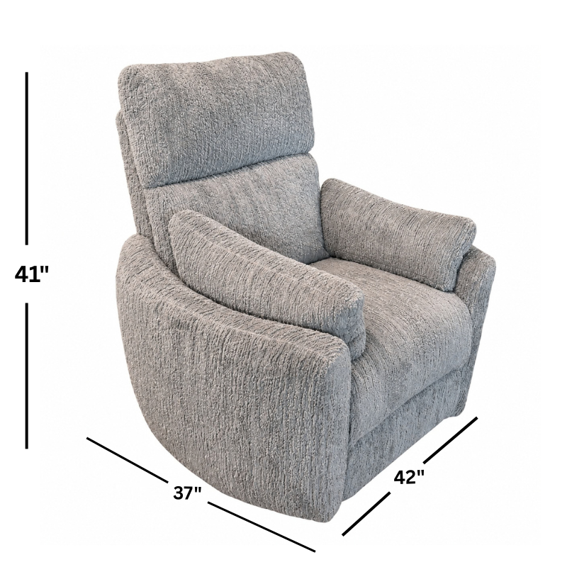 Ainsley Haven Dove Swivel Rocker Recliner